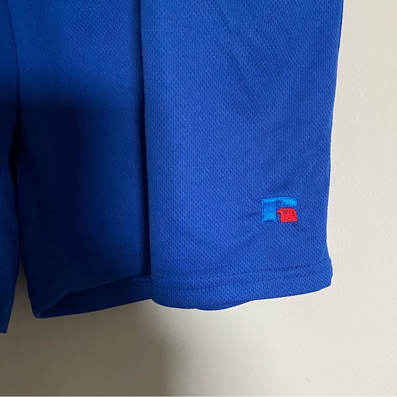 Russell athletic men’s regular fit 9” inseam training short w/ pockets blue XXL - Picture 3 of 4